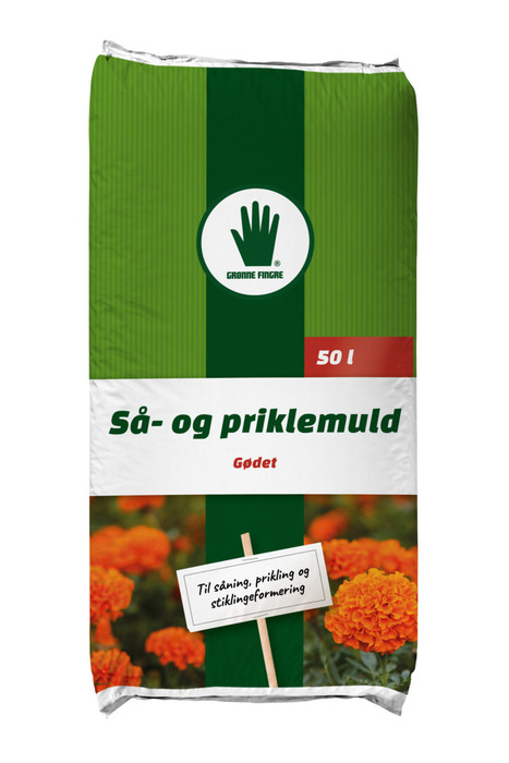 Grønne Fingre® så- og priklejord 50 liter